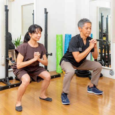 初心者向けスクワットのやり方